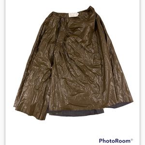 ABCHIC by AB Brown Long midi skirt with buttons